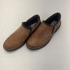 Ariat Loden 4LR Advanced Cushion Leather Brown Loafers Shoes Women's Size 10 B